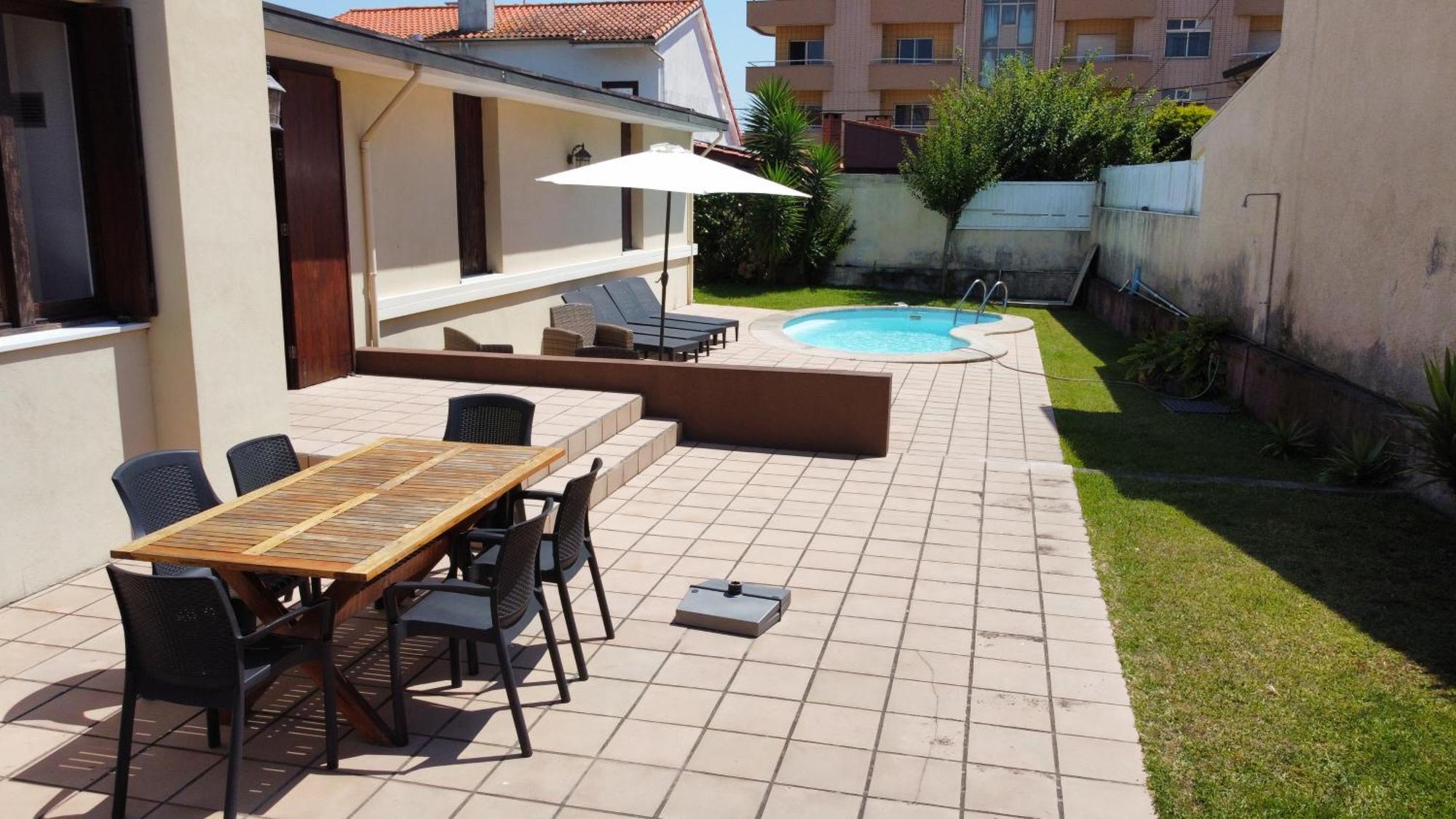 Casa na praia - com piscina Esmoriz Esterno foto
